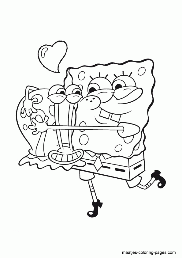Sponge Bob kolorowanki